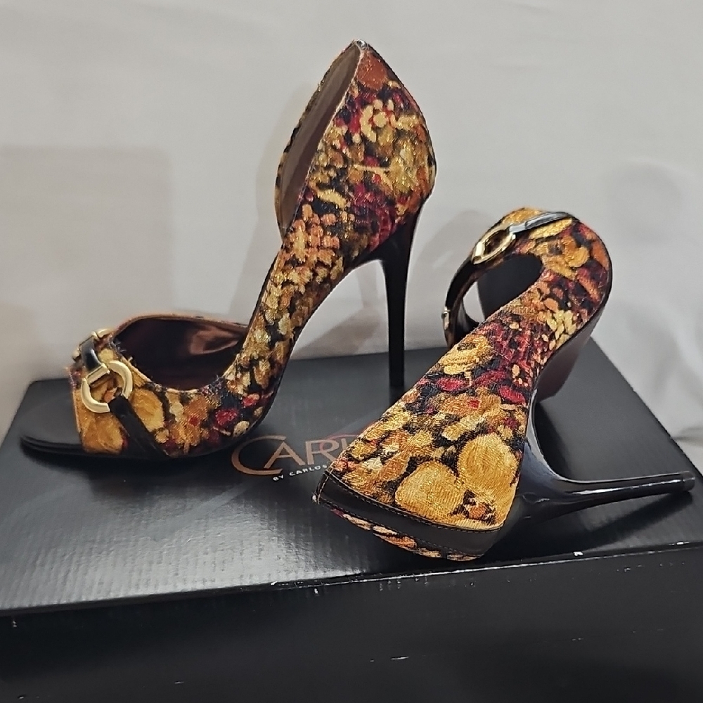 Carlos Santana Women's Floral Heels - Multicolor